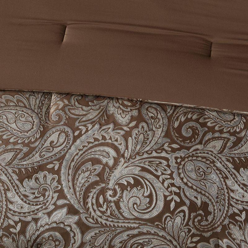 Madison Park Aubrey 12 Piece Comforter Set with Cotton Bed Sheets