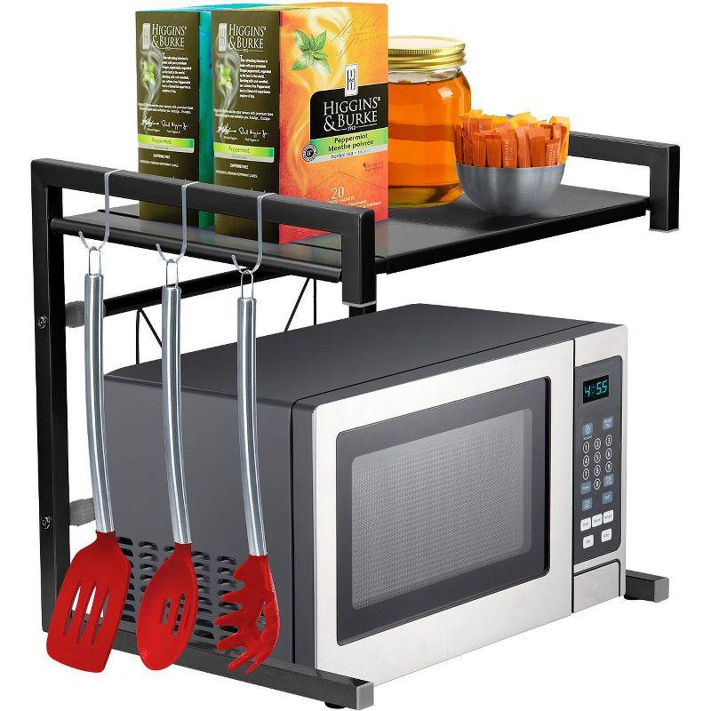 Sorbus Expandable Microwave Shelf Stand