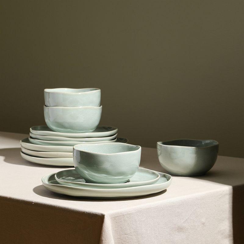 Stone Lain Mirella 12-Piece Dinnerware Set Stoneware (Set of 12)