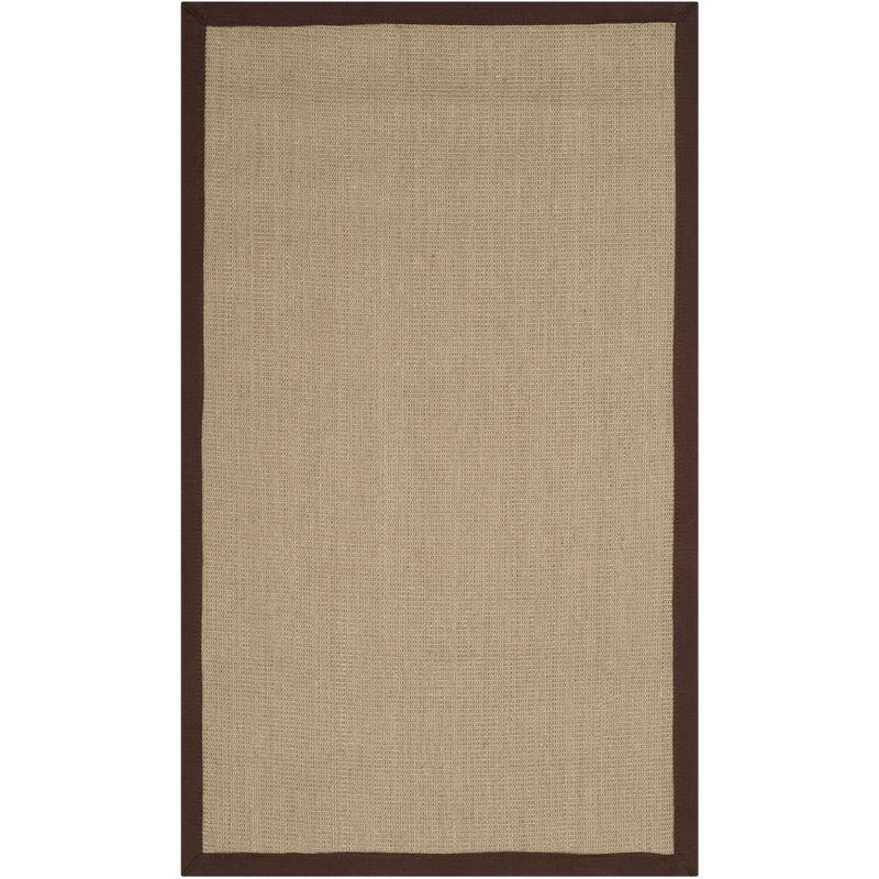Natural Fiber NF131 Power Loomed Accent Rug - Sage/Brown - 2'x3' - Safavieh.