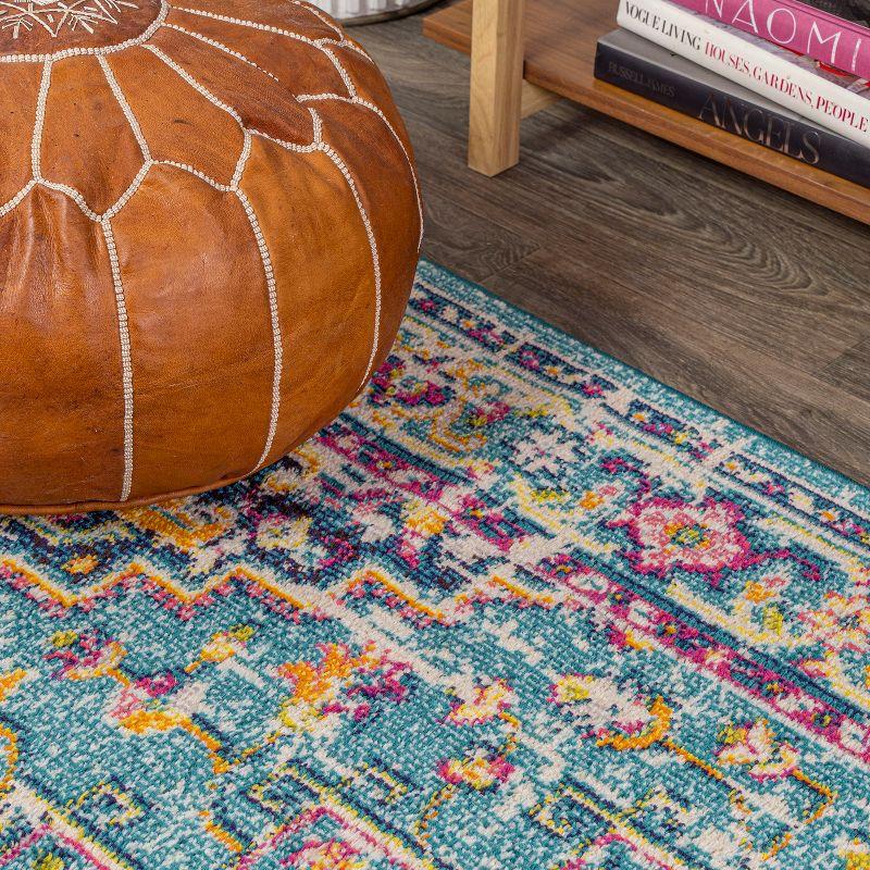 Brooklyn Geometric Medallion Area Rug  - JONATHAN Y