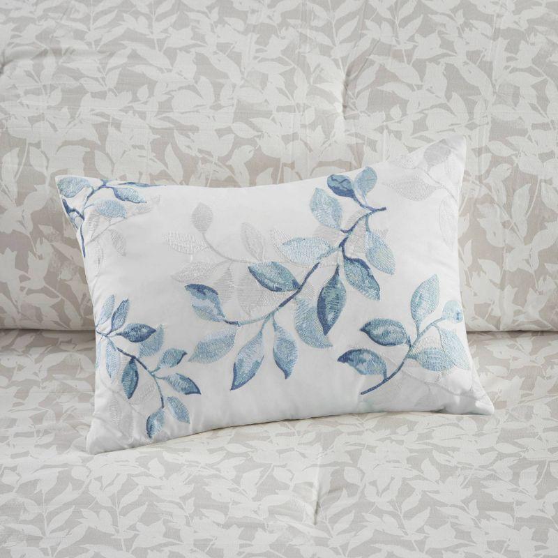 Madison Park Essentials Sofia Microfiber Reversible Comforter Set with Bed Sheets