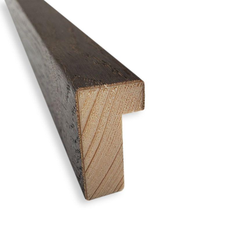 Amanti Art Carlisle Espresso Narrow Wood Picture Frame Opening Size 18x22 in.