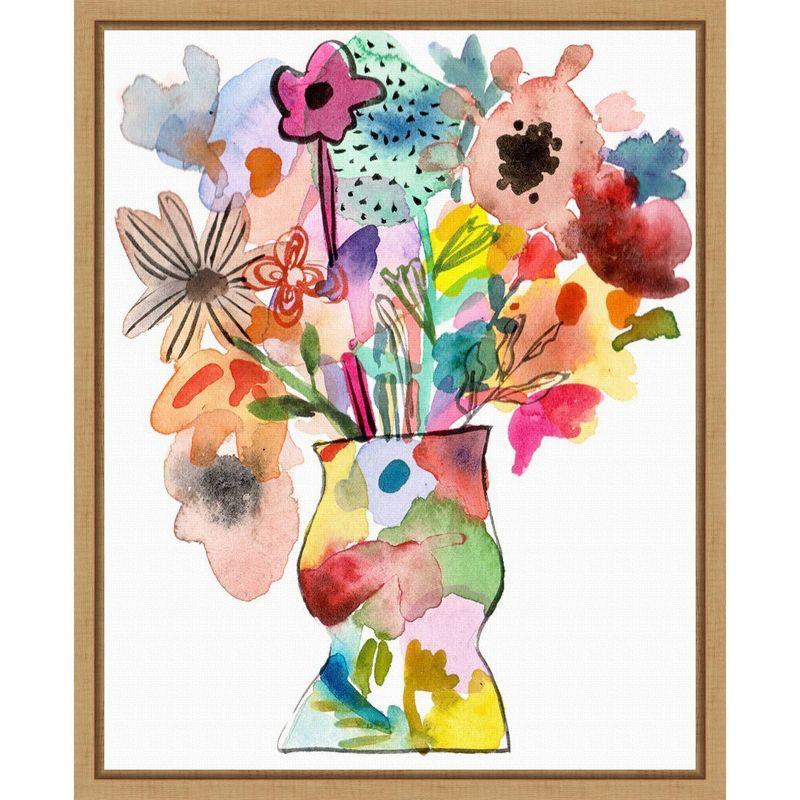 Amanti Art Linear Bouquet II by Melissa Wang Framed Wall Art Print