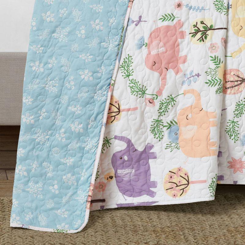 Hygge Elephant Quilt Set - Lush Décor