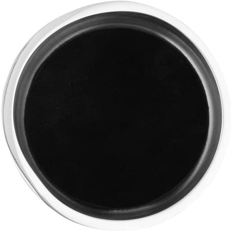 Nambé Tilt Winery Coaster - Angled Rim Alloy Drip Catcher & Bottle Holder - Sculptural Metal Table Accent, Chilled Bottle Rest & Counter Décor