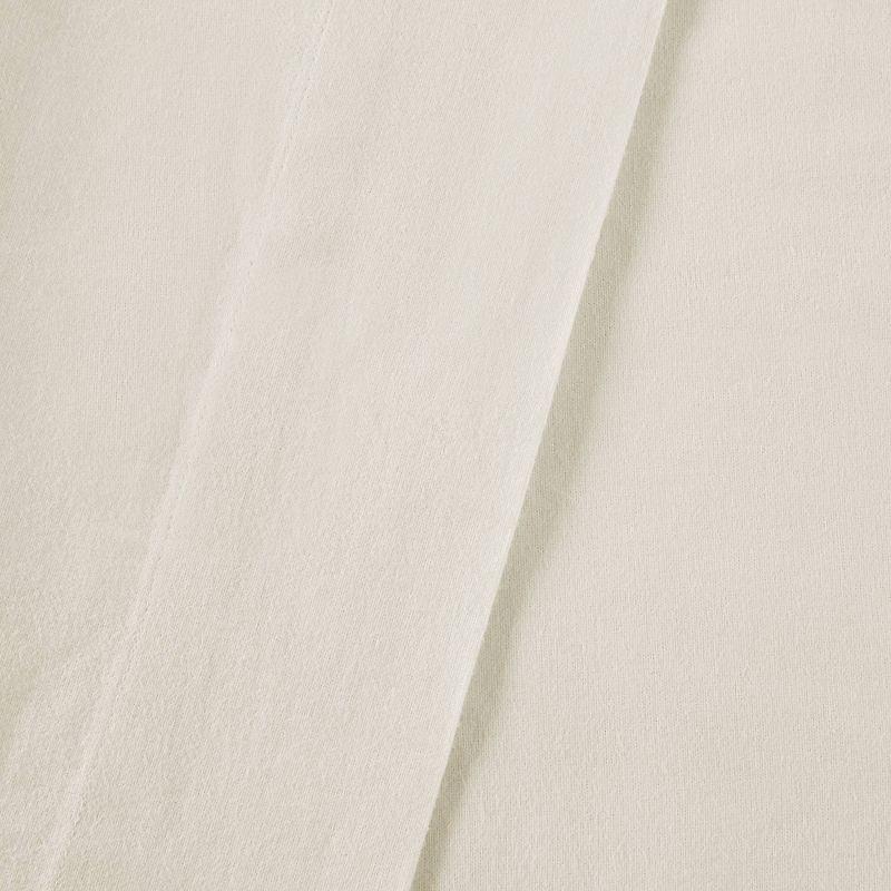 Oversized Cotton Flannel 4pc Sheet Set - Beautyrest