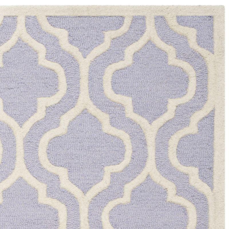 Cambridge CAM132 Tufted Indoor Area Rug - Lavander/Ivory - 9'x12' - Safavieh