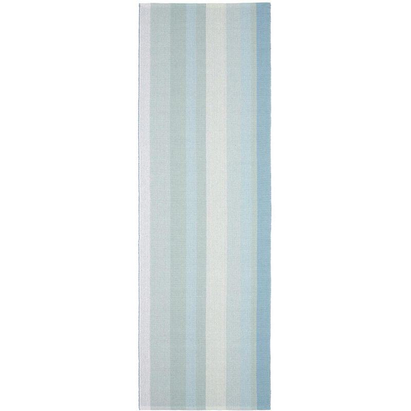 Shore Stripe Handwoven Cotton Rug