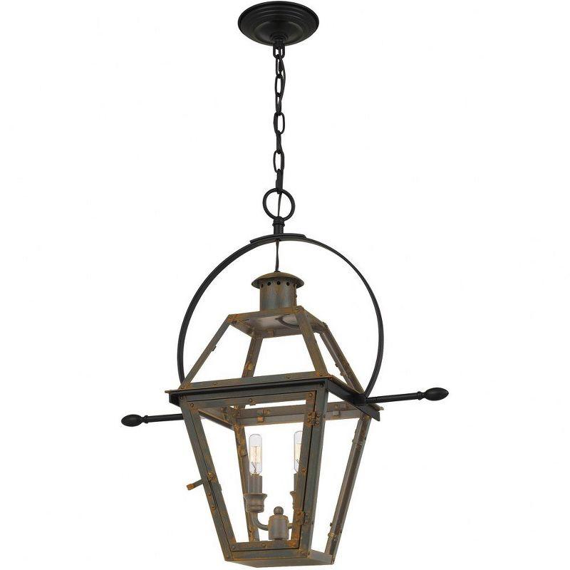 Quoizel Lighting Rue De Royal 2 - Light Pendant in  Industrial Bronze