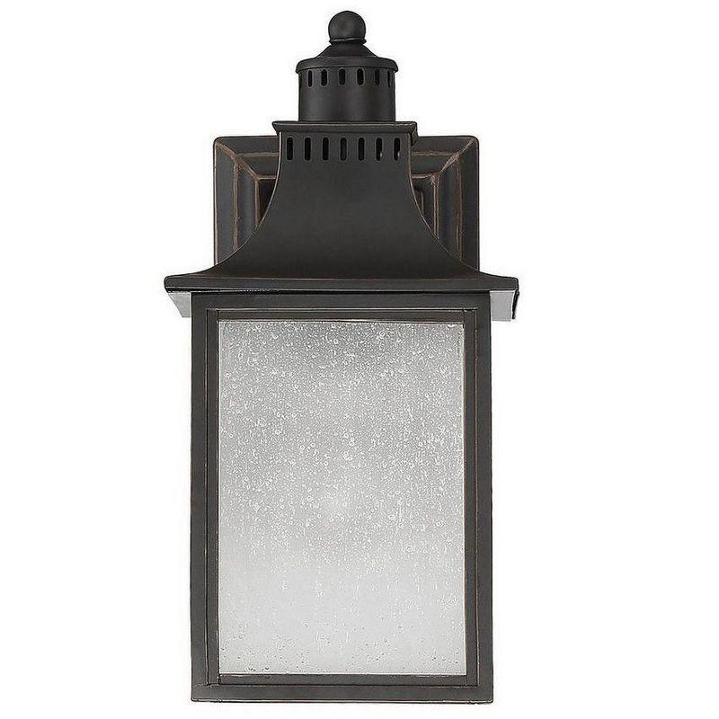 Monte Grande 1-Light Outdoor Wall Lantern in English Bronze