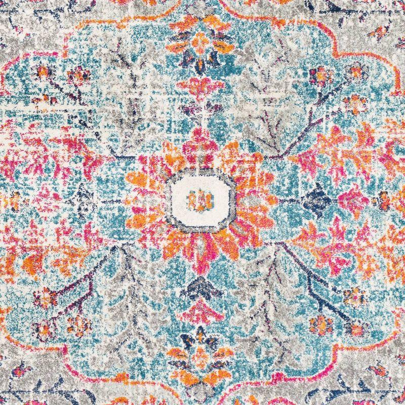 Livabliss 7'10"x10'3" Abby Traditional Rugs Gray: Stain & Fade-Resistant, Medium Pile, Indoor, Polypropylene