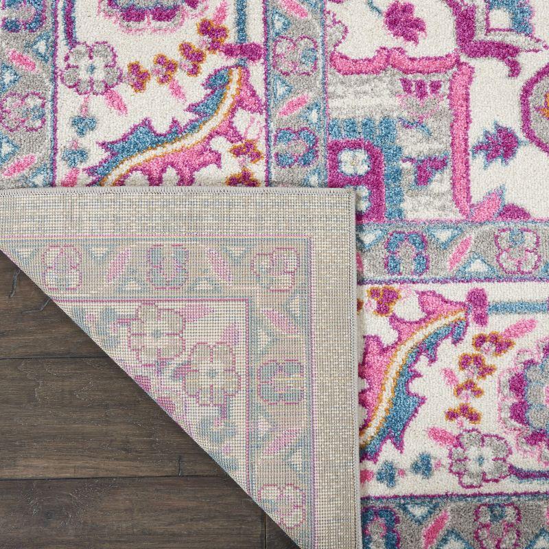 Nourison Passion Colorful Center Medallion Area Rug