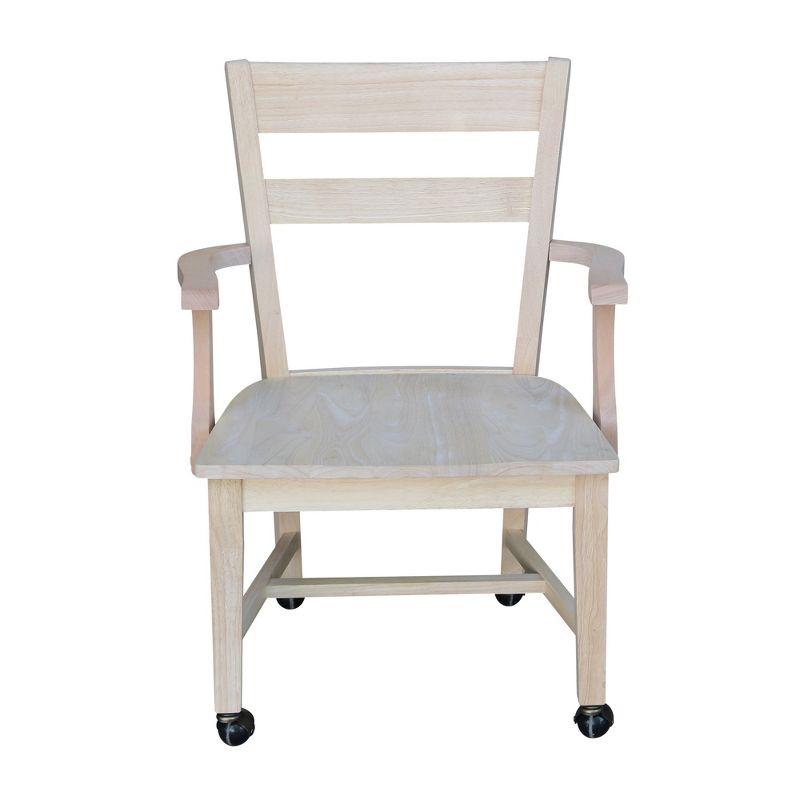 Solid Wood Armchair