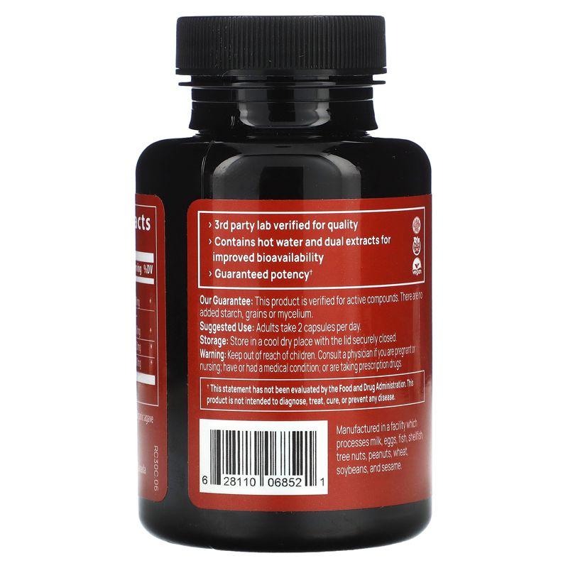 Real Mushrooms RealClarity, Mushrooms + Herbs, 60 Capsules