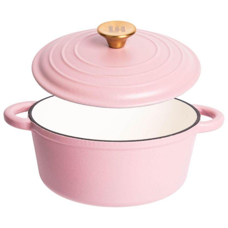 Lexi Home Lexi Home Enameled Cast Iron Round Dutch Oven