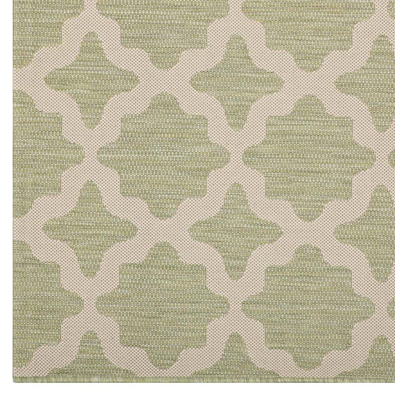 Modway Cerelia Moroccan Trellis Indoor and Outdoor Area Rug
