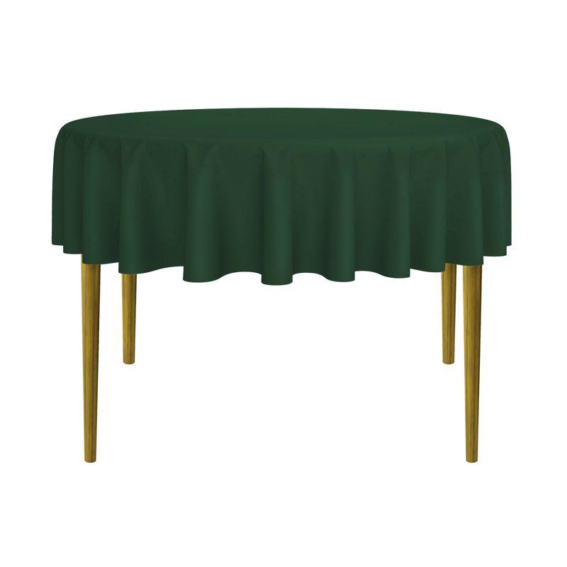 Lann's Linens Solid Color Round Tablecloth