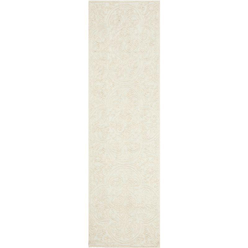 Trace TRC101 Hand Tufted Indoor Runner Rug - Ivory - 2'3"x6' - Safavieh