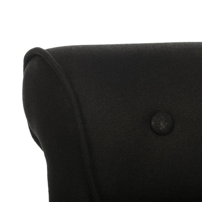 Georgia Vanity Stool - MCR4546 - Black - Safavieh