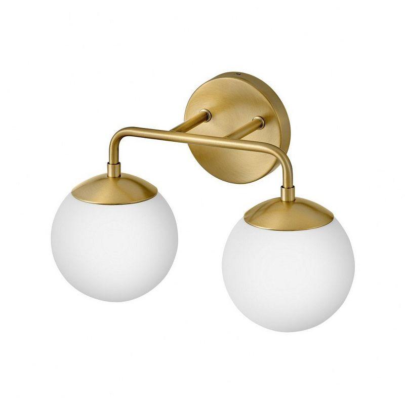 Lark Julep 2 - Light Vanity in  Lacquered Brass