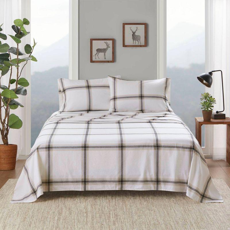 Woolrich 100% Cotton Flannel Sheet Set