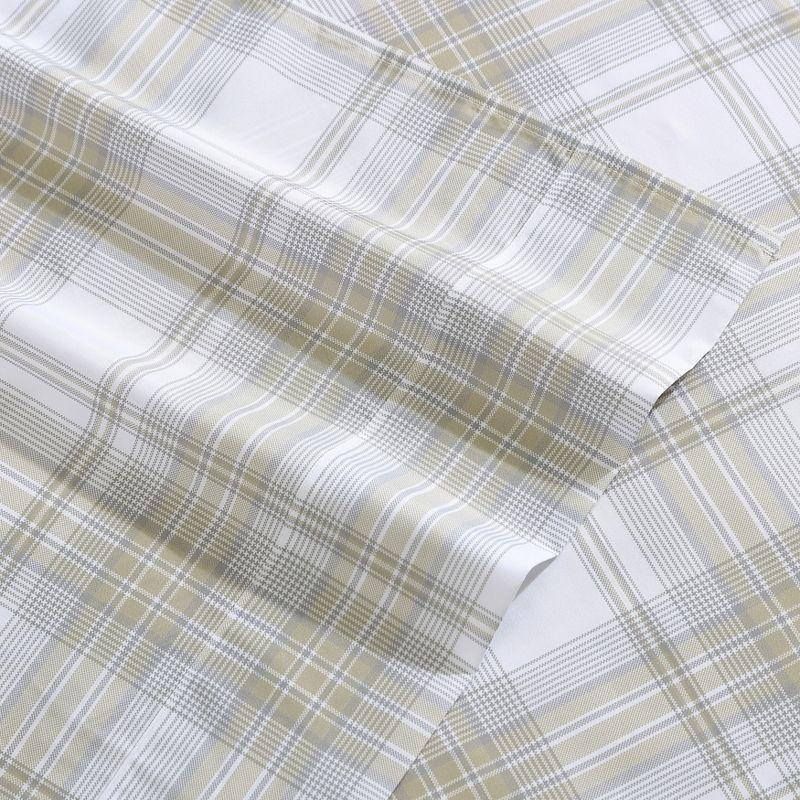 Wrangler Dayton Valley Plaid Beige Sheet Set