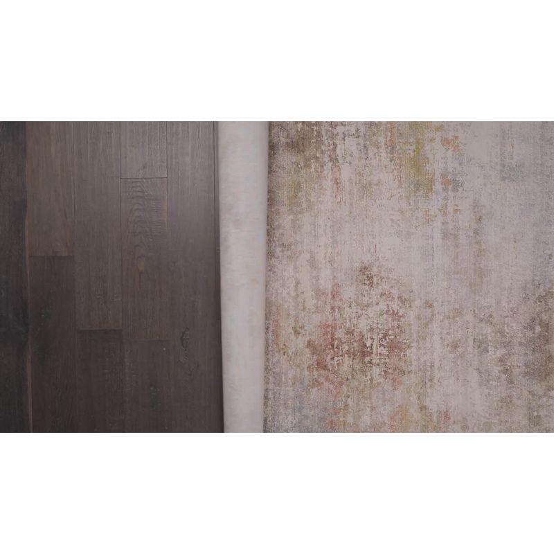 2'9"x8' Berquist Abstract Runner Rug White - Jaipur Living: Contemporary Indoor Area Rug, Medium Pile, Polyester