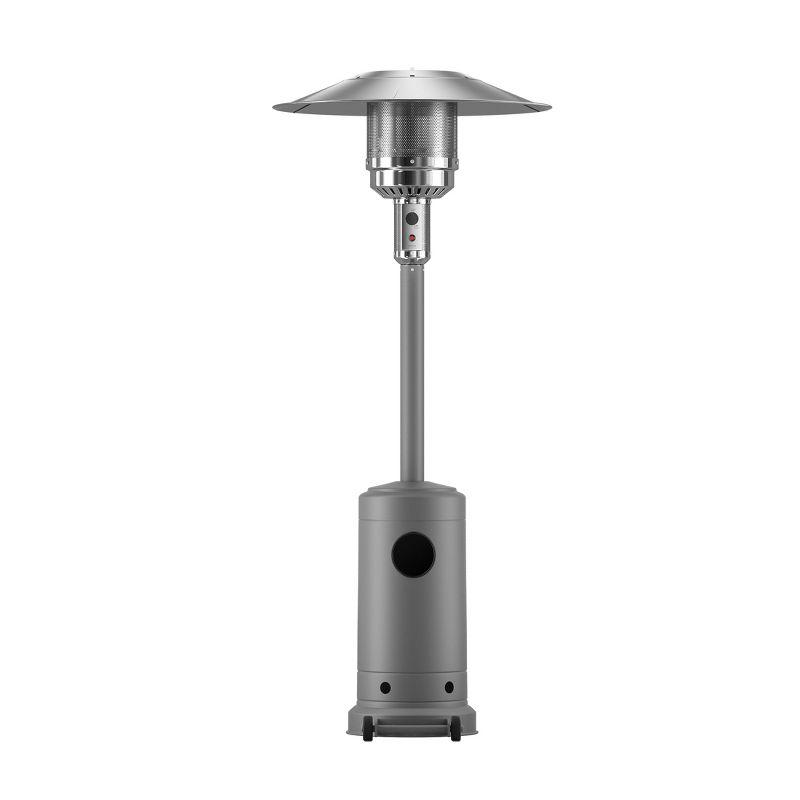 WestinTrends 47,000 BTU Gray Freestanding Propane Patio Heater