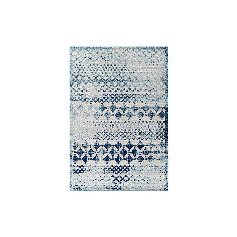 Modway Modway Coronado Distressed Diamond Outdoor Area Rug by Havenside Home