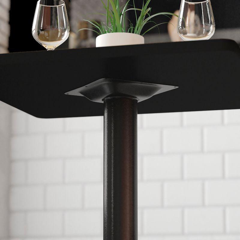 Flash Furniture Beverly Restaurant Table X-Base with 3" Dia. Table Height Column