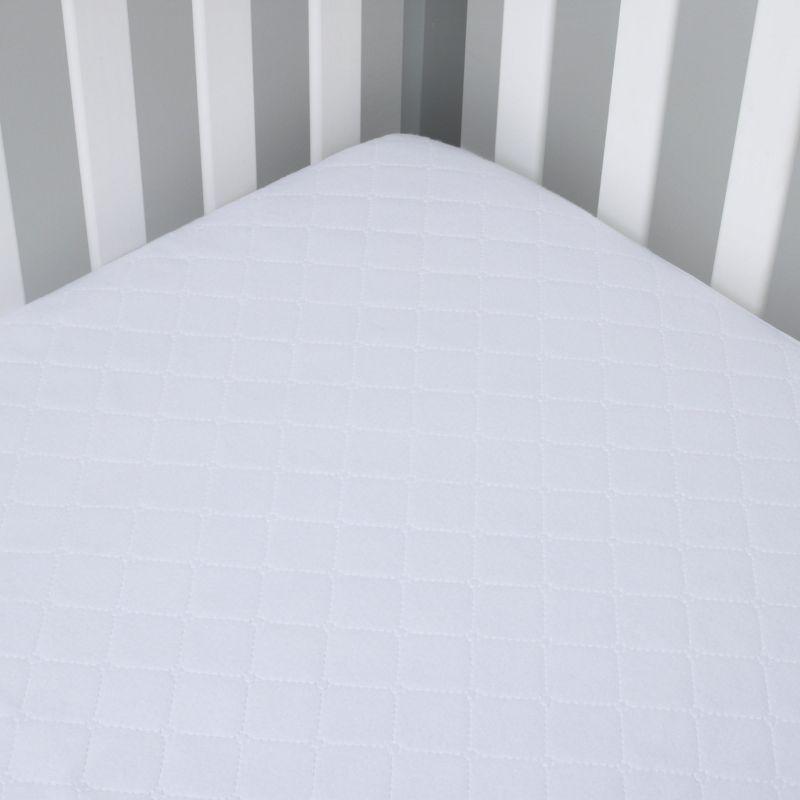 Standard Crib/Toddler Rectangle Mattress Pad