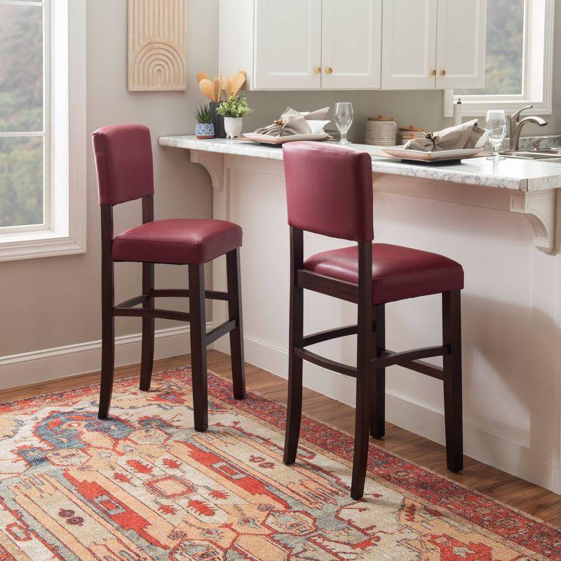 Monaco Upholstered Counter/Bar Stool