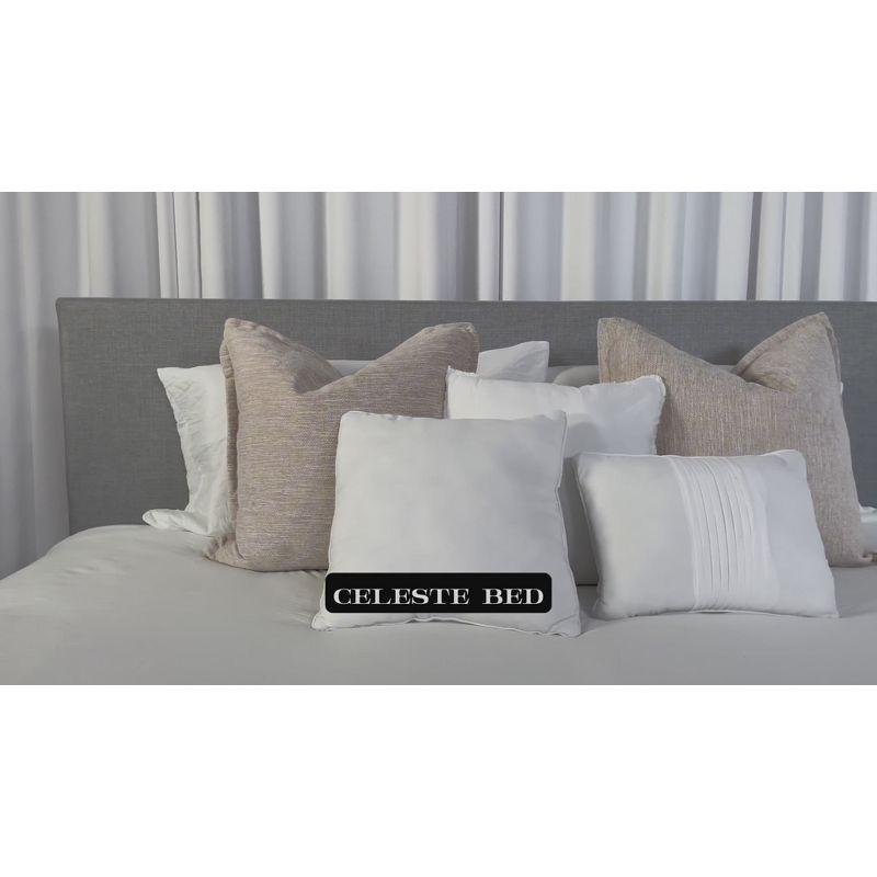 Celeste Modern Upholstered Bed - CorLiving