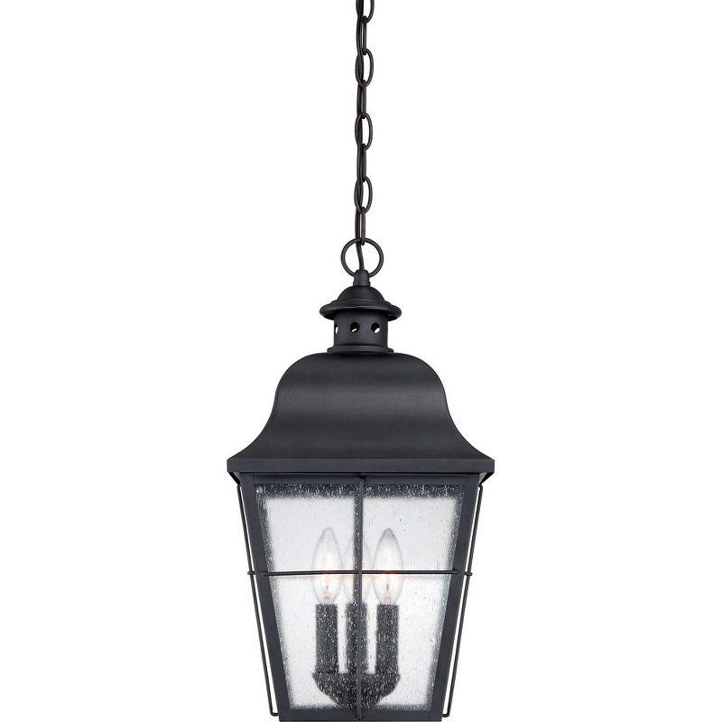 Quoizel Lighting Millhouse 3 - Light Pendant in  Mystic Black