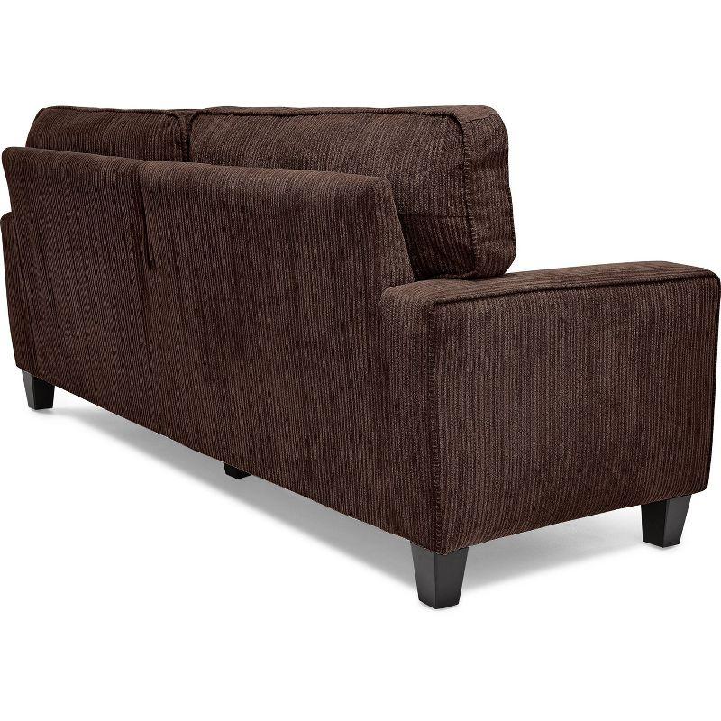 Serta Palisades Upholstered Tool-Free Assembly Straight Arm 78" Sofa for Living Room