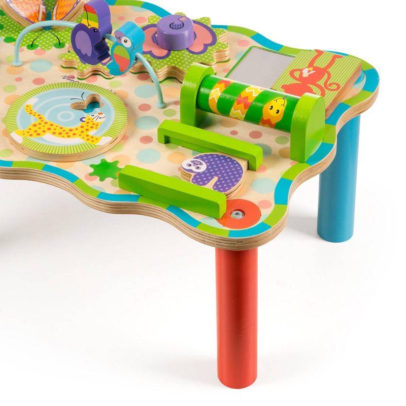 Melissa & Doug First Play Childrens Jungle Wooden Activity Table for Toddlers