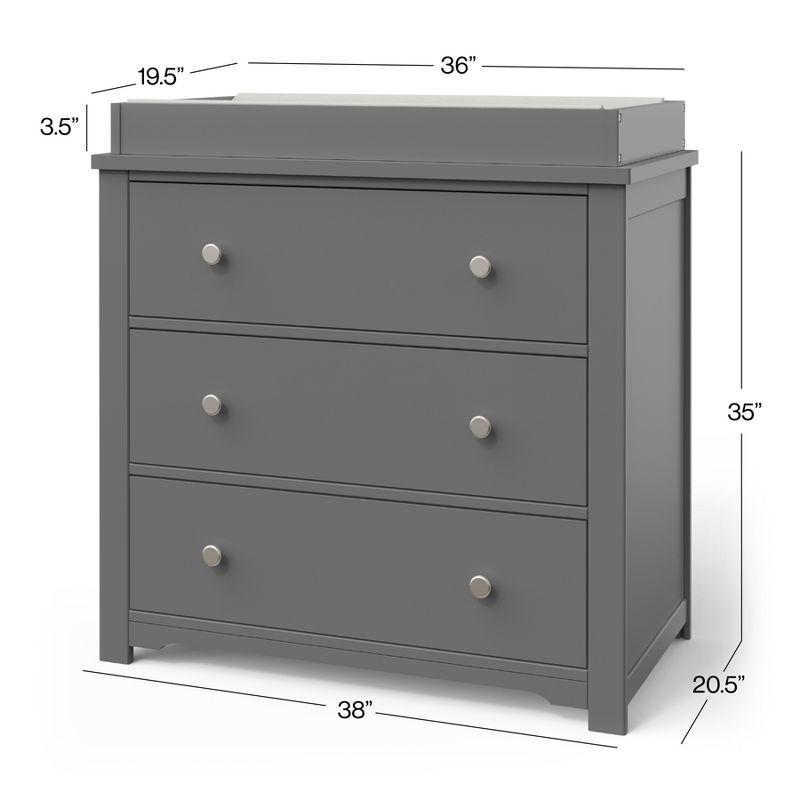 Child Craft Harmony 3-Drawer Changing Table Dresser