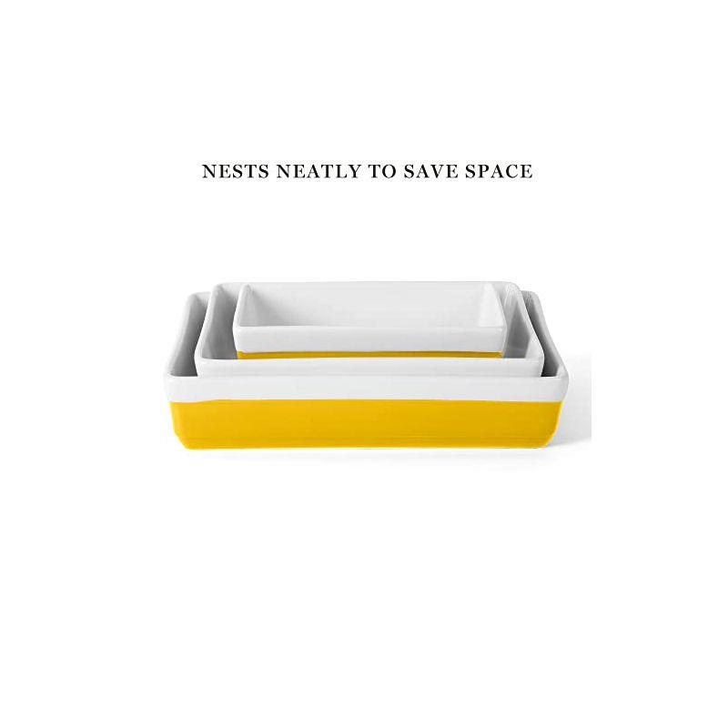Martha Stewart 3 Piece Stoneware Bakeware Set