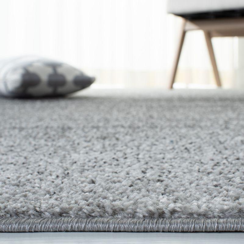 Gray Ombre 4' x 6' Synthetic Area Rug