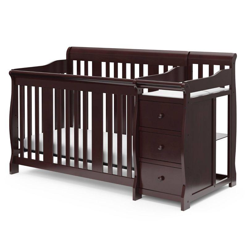 Storkcraft Portofino 5-in-1 Convertible Crib and Changer