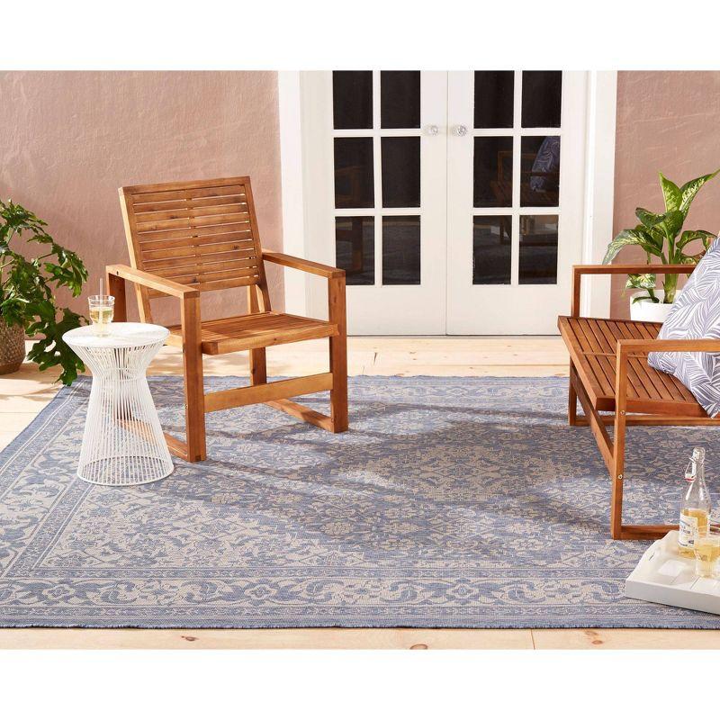 Persian Persian Inspired Blue/Gray Area Rug