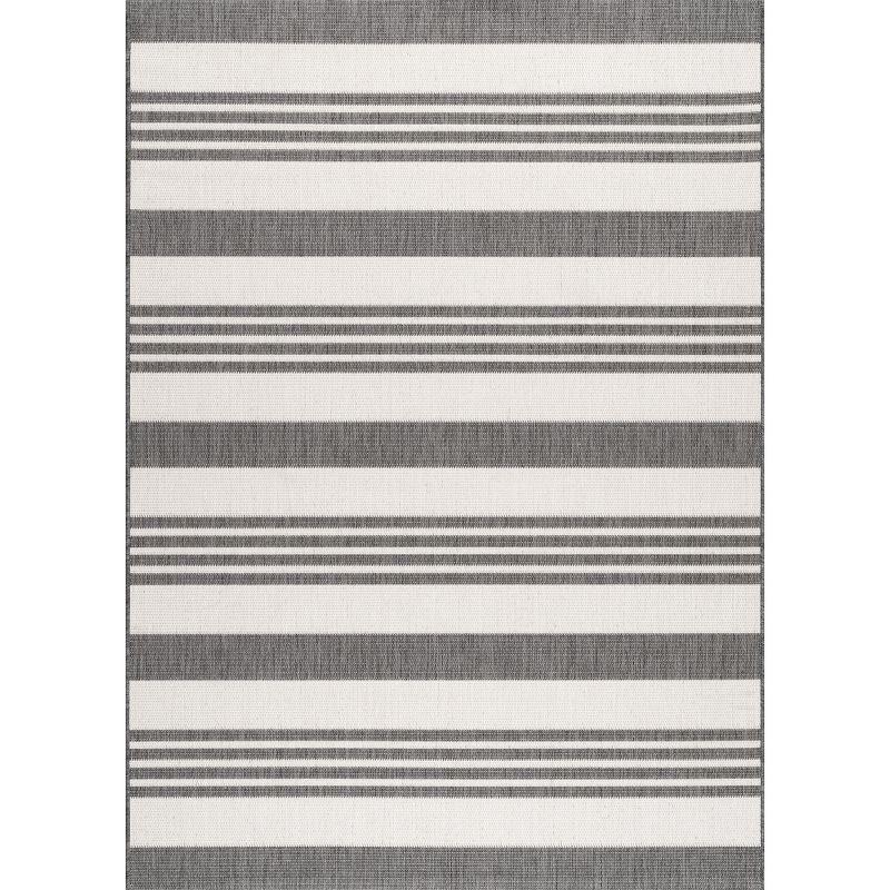 Nuloom Robin Multi Stripe Indoor/Outdoor Area Rug