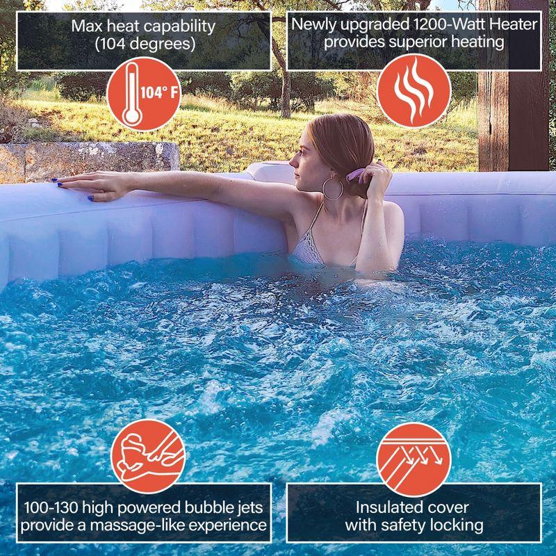 ALEKO Aleko Jet Inflatable Hot Tub
