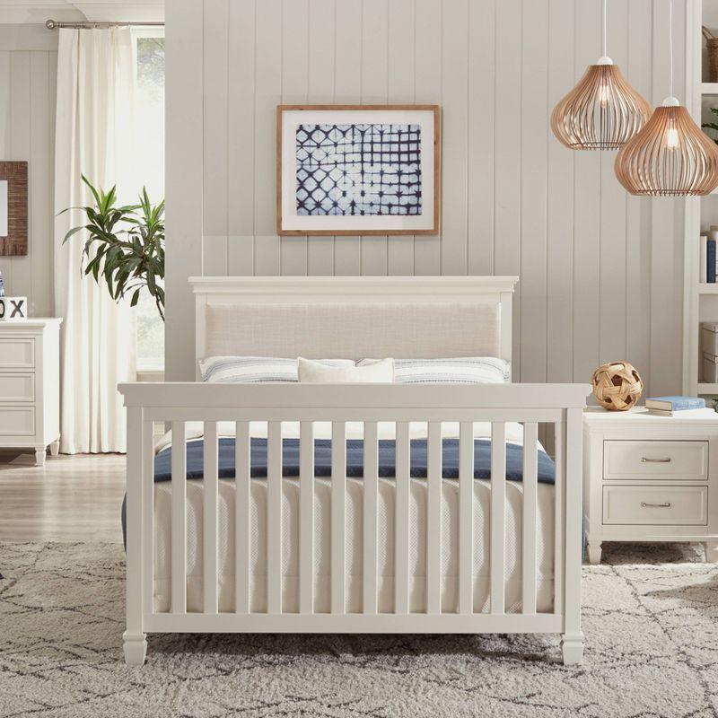 Darlington 4-in-1 Convertible Upholstered Crib