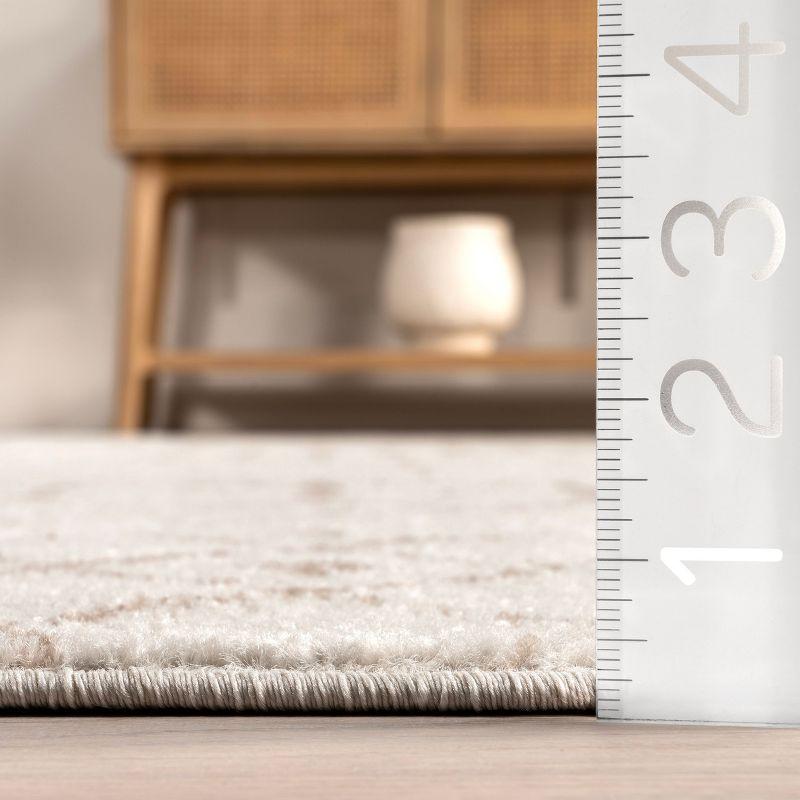 Nuloom Moroccan Blythe Indoor Area Rug, Round 6', Neutral