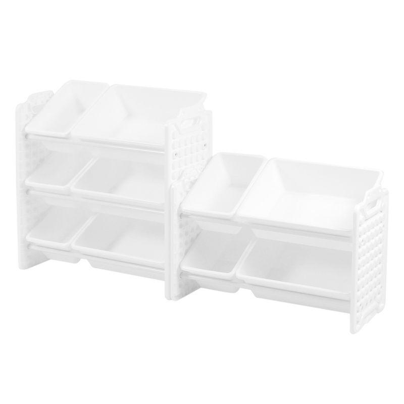 UNiPLAY 5 Tier Toy Storage Organizer with Removable Bins