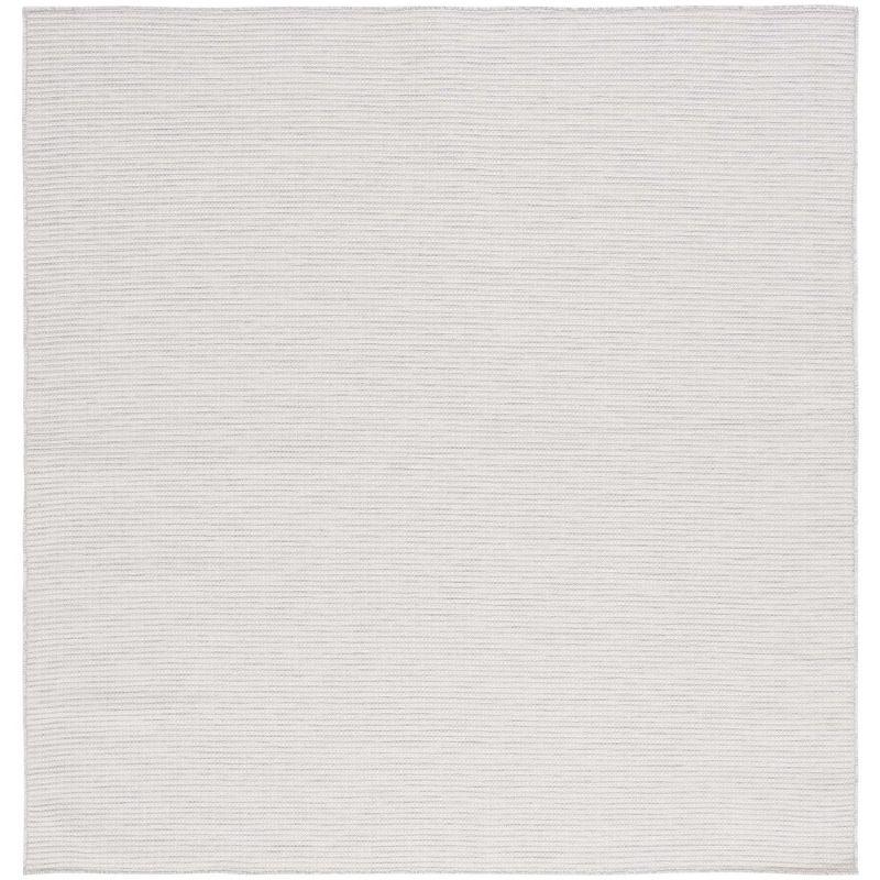 Martha Stewart Hampton - MSR4490 - Indoor Power Loomed Area Rugs - Ivory - 6'5"x6'5"