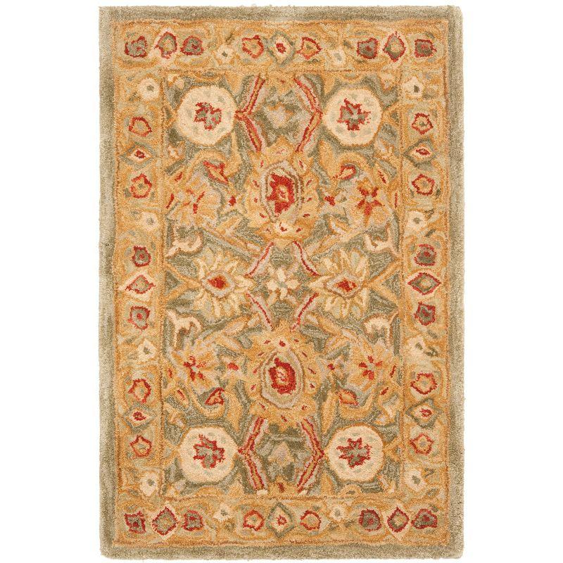 Anatolia AN516 Hand Tufted Indoor Accent Rug - Brown/Ivory - 2'x3' - Safavieh