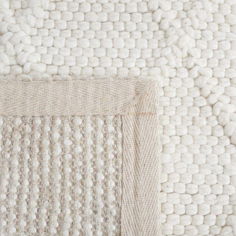 Natura NAT310 Hand Woven Runner Rug - Ivory/Ivory - 2'3"x14' - Safavieh.